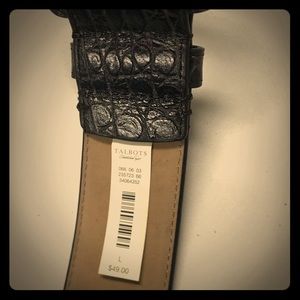 Talbots Leather Belt